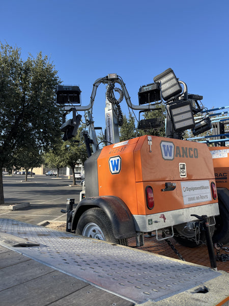2024 Wanco WLTT-4MM4K Diesel, Deep Sea Controller, Shore Power Plug, Auto Start, (4) 350W LED Floodlights, 4kW Generator, 60 Gal Fuel Tank, 2" Ball, T3
