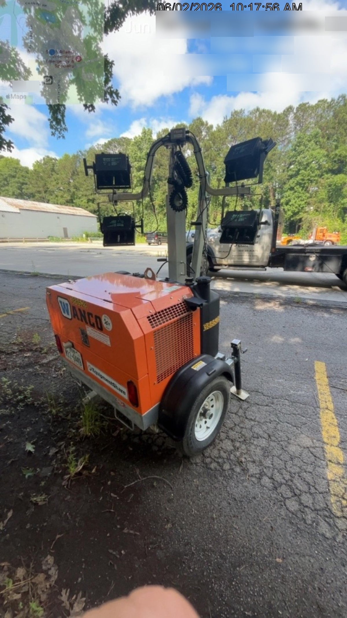 2024 Wanco WLTT-4MM4K Diesel, Deep Sea Controller, Shore Power Plug, Auto Start, (4) 350W LED Floodlights, 4kW Generator, 60 Gal Fuel Tank, 2" Ball, T3