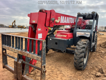 2018 Manitou MTA8044 MTA 8044 - 74 HP T4, Canopy, Worklights/Strobe, Beacon, 66" Carriage, 48" Forks, Solid Tires, Lift Hook, Aux Hydraulics
