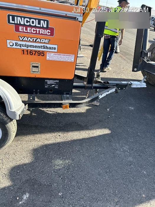 2023 Lincoln Electric LE400 Kubota V1505, Trlr, Cable Rack, Light Kit, ES Decals, T3