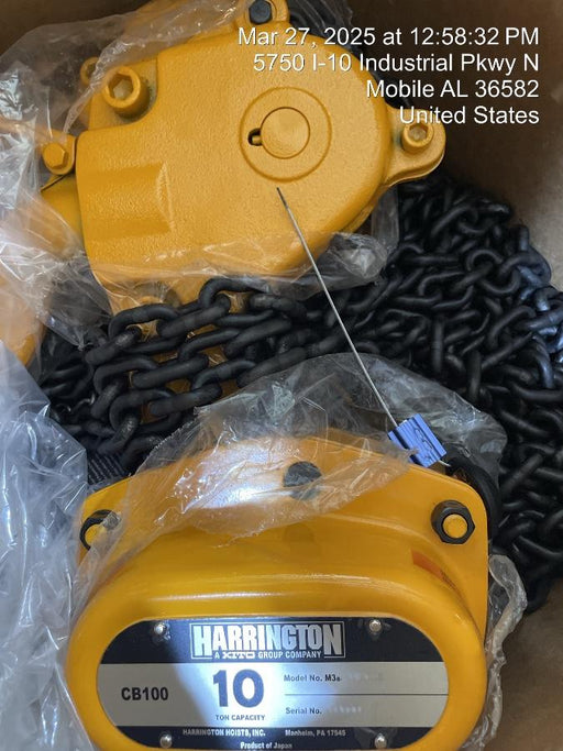 2025 HARRINGTON CB100-20