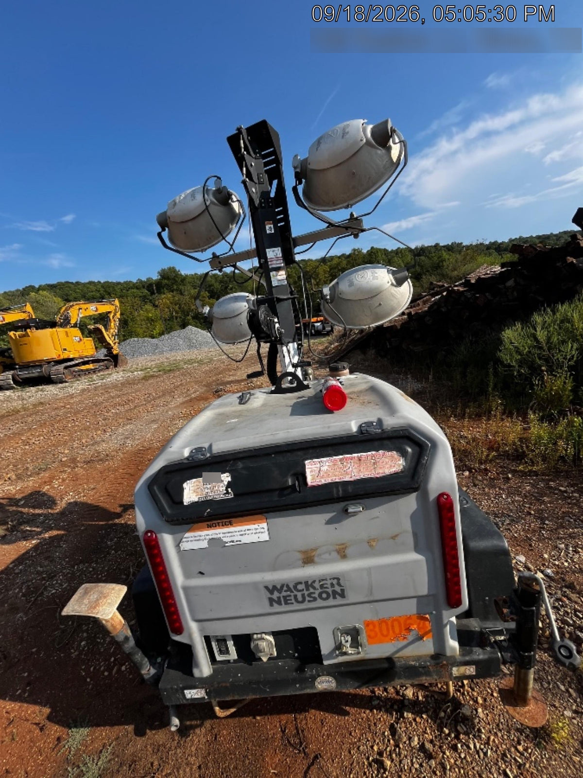2019 Wacker Neuson LTV6L-MH Standard Options, ES Track Hardware, Fuel Level Sensor