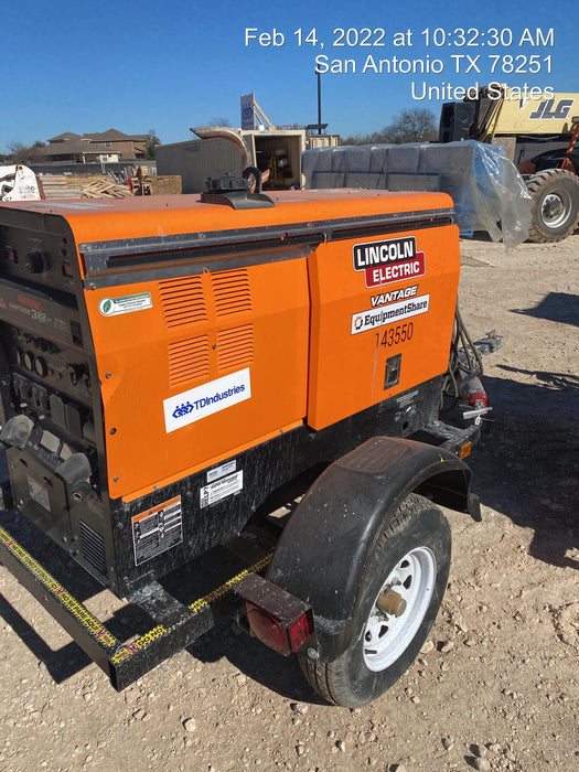 2021 Lincoln Electric Vantage 322 VANTAGE 322 READY-PAK 3
(EQUIPMENTSHARE)