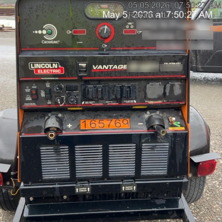 2021 Lincoln Electric Vantage 549X Ready Pak 3, ORANGE (includes trailer, cable rack, fender light kit)