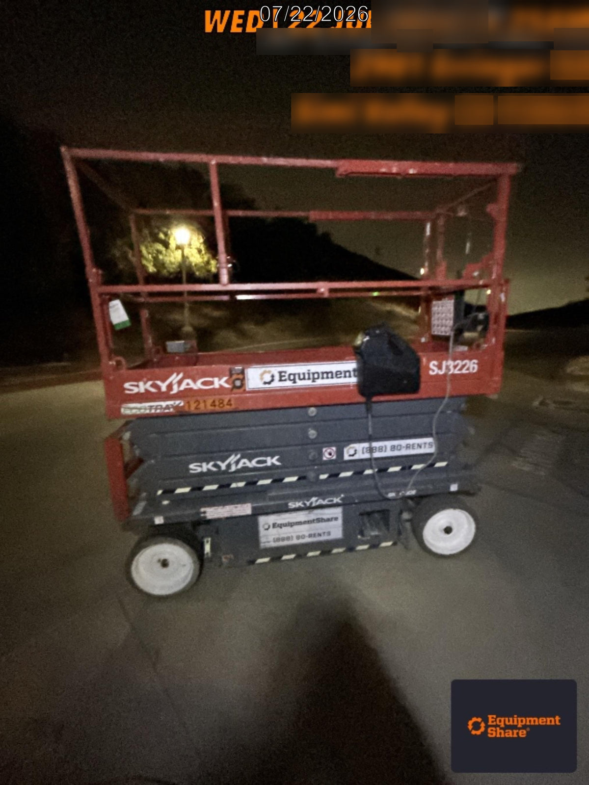 2021 SKYJACK SJIII-3226