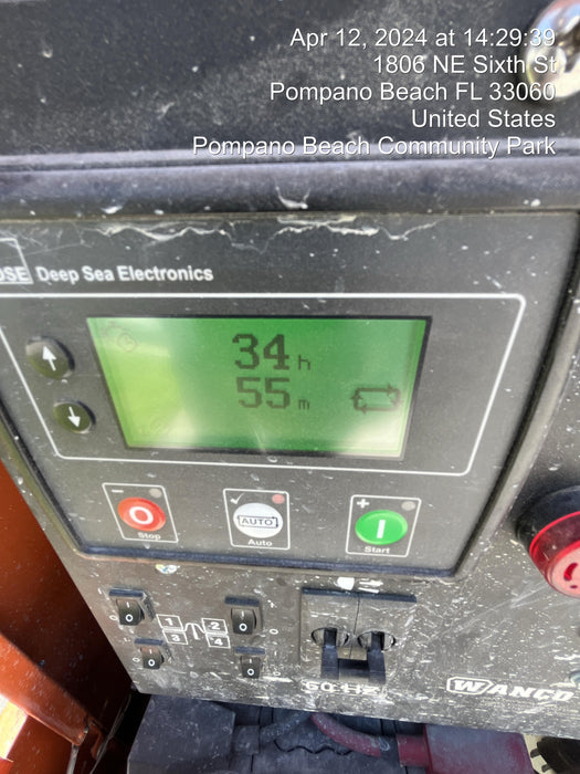 2023 Wanco WLTT-4MM4K Diesel, Deep Sea Controller, Shore Power Plug, Auto Start, (4) 350W LED Floodlights, 4kW Generator, 60 Gal Fuel Tank, 2" Ball, T3