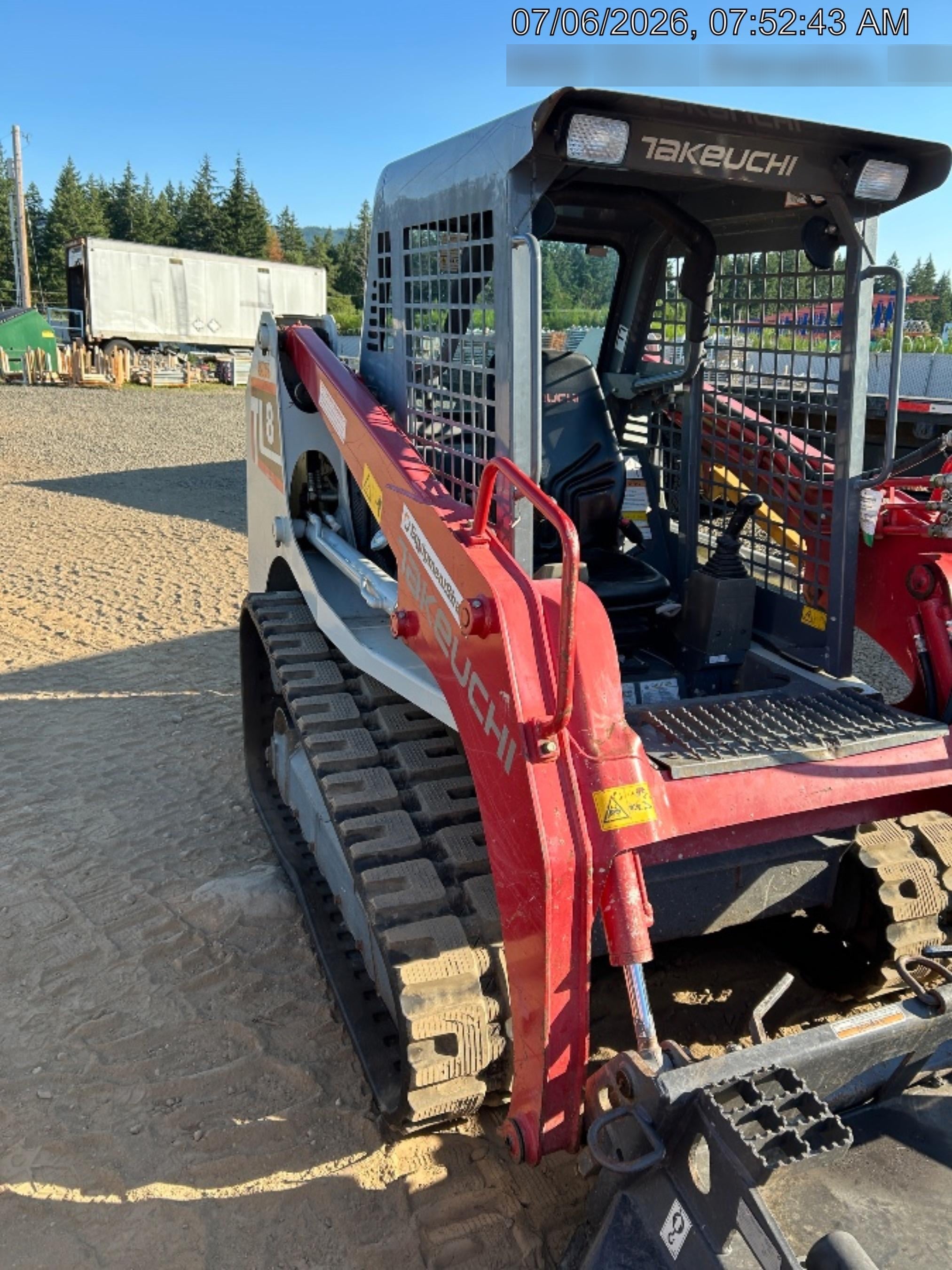 2019 TAKEUCHI TL8W