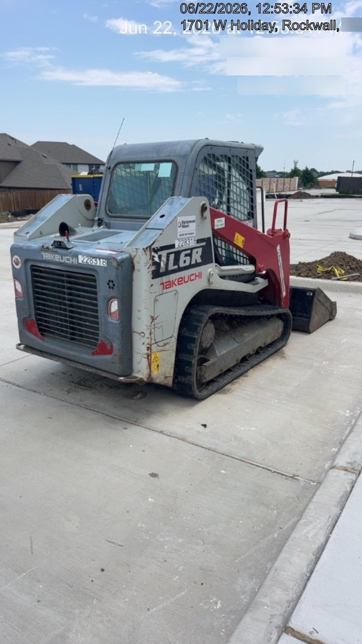 2022 TAKEUCHI TL6CR