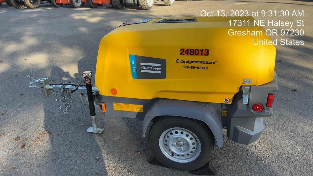 2022 ATLAS COPCO XAS 110