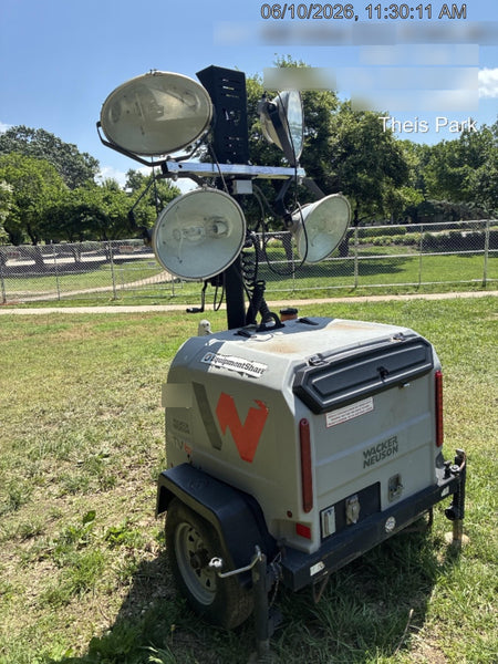 2019 Wacker Neuson LTV6L-MH Wacker Neuson LTV6L Mobile Light Tower w/Fuel Level Sensor Installed