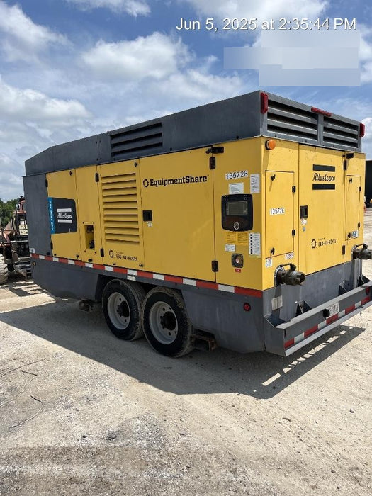 2021 ATLAS COPCO XAS 1800