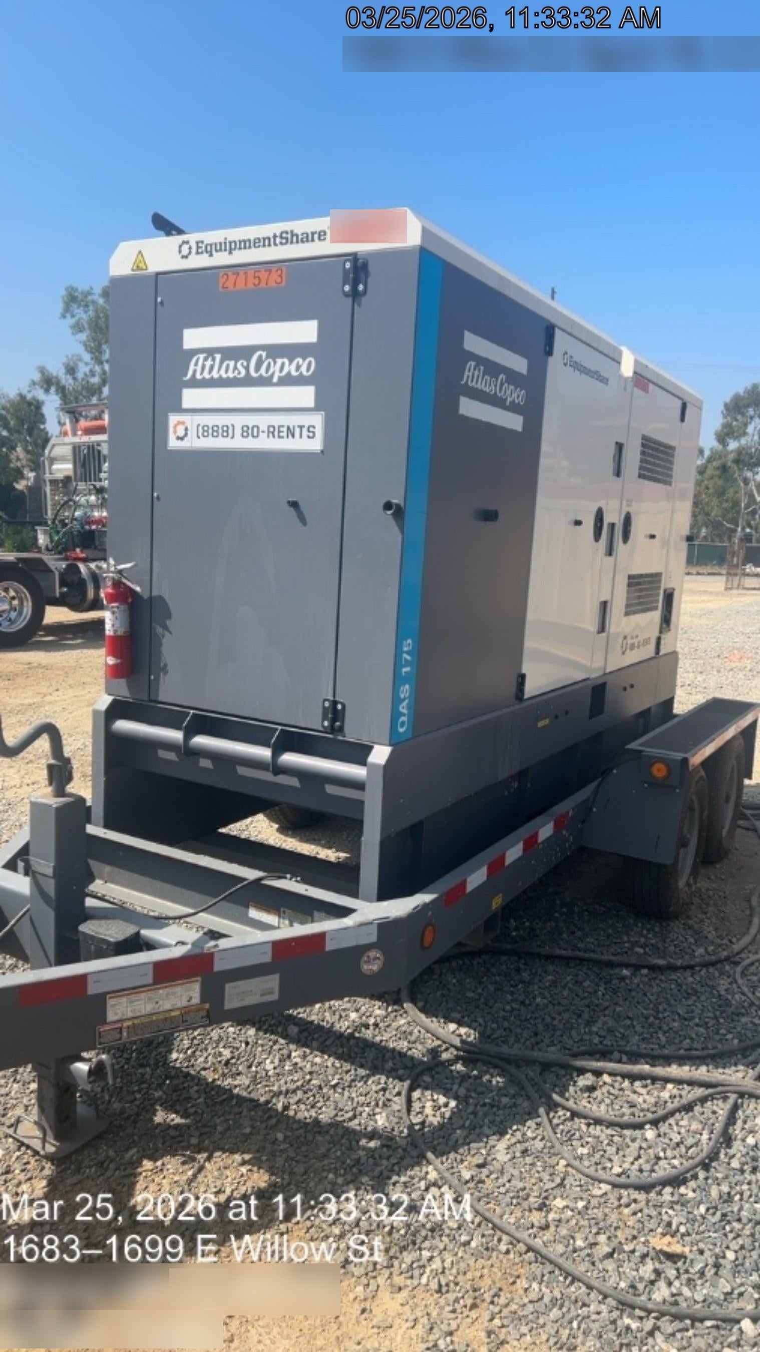 2022 ATLAS COPCO QAS 175