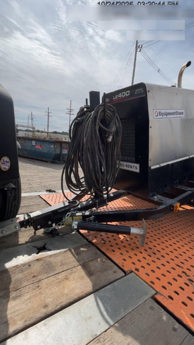 2024 Lincoln Electric LE400 Kubota V1505, Trlr, Cable Rack, Light Kit, ES Decals, T3