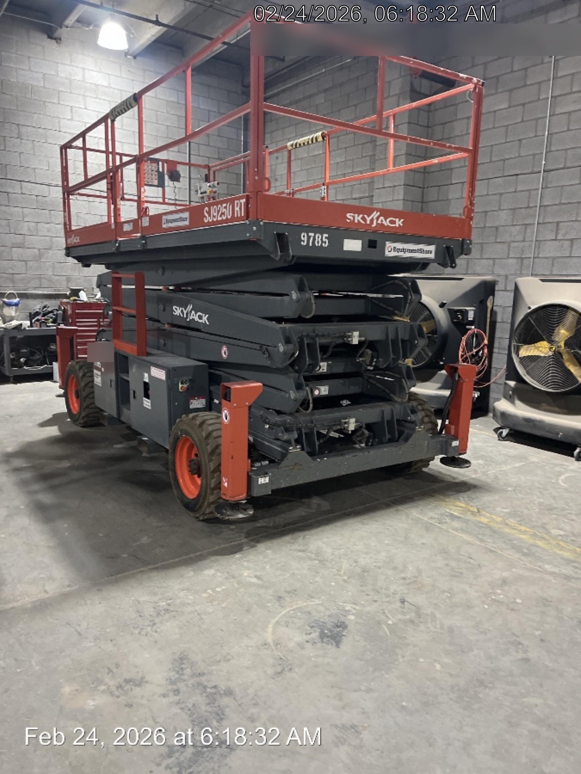 2018 SKYJACK SJ9250 RT