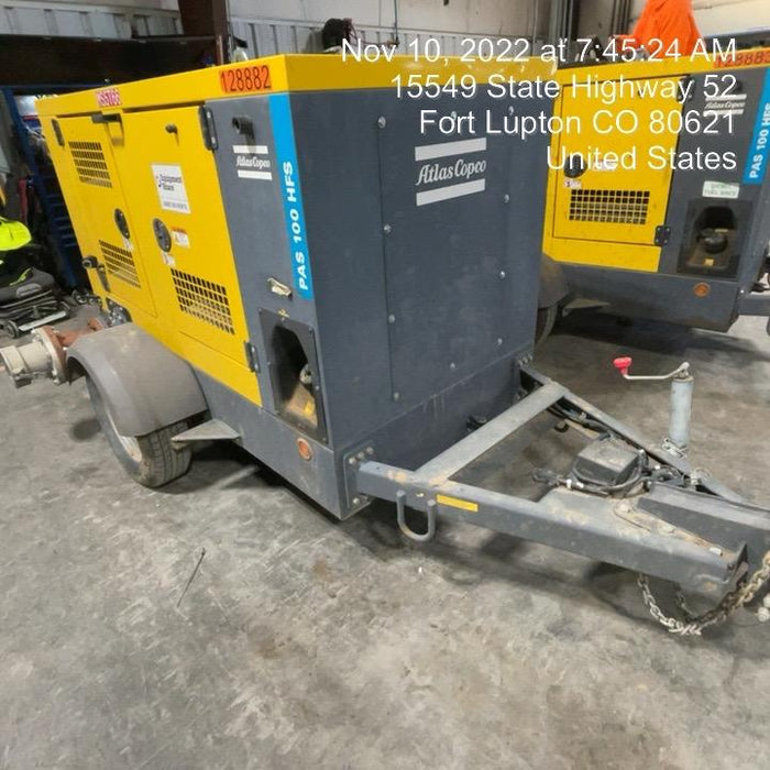 2020 ATLAS COPCO PAS 100 HF CS Enclosed