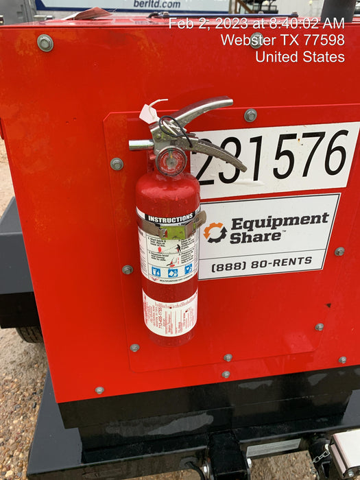 2022 Shindaiwa DGW400MDL Kubota D902 Engine, 23 HP, Dual Op Welder, Wire, Arc, Droop Stick, Tig, and CC Stick Functionality, Simulphase, 3 Phase and 1 Phase Gen Output, Single Axle NB Trlr, Slr Trckl Chrg 12V 12W, Fire Ext