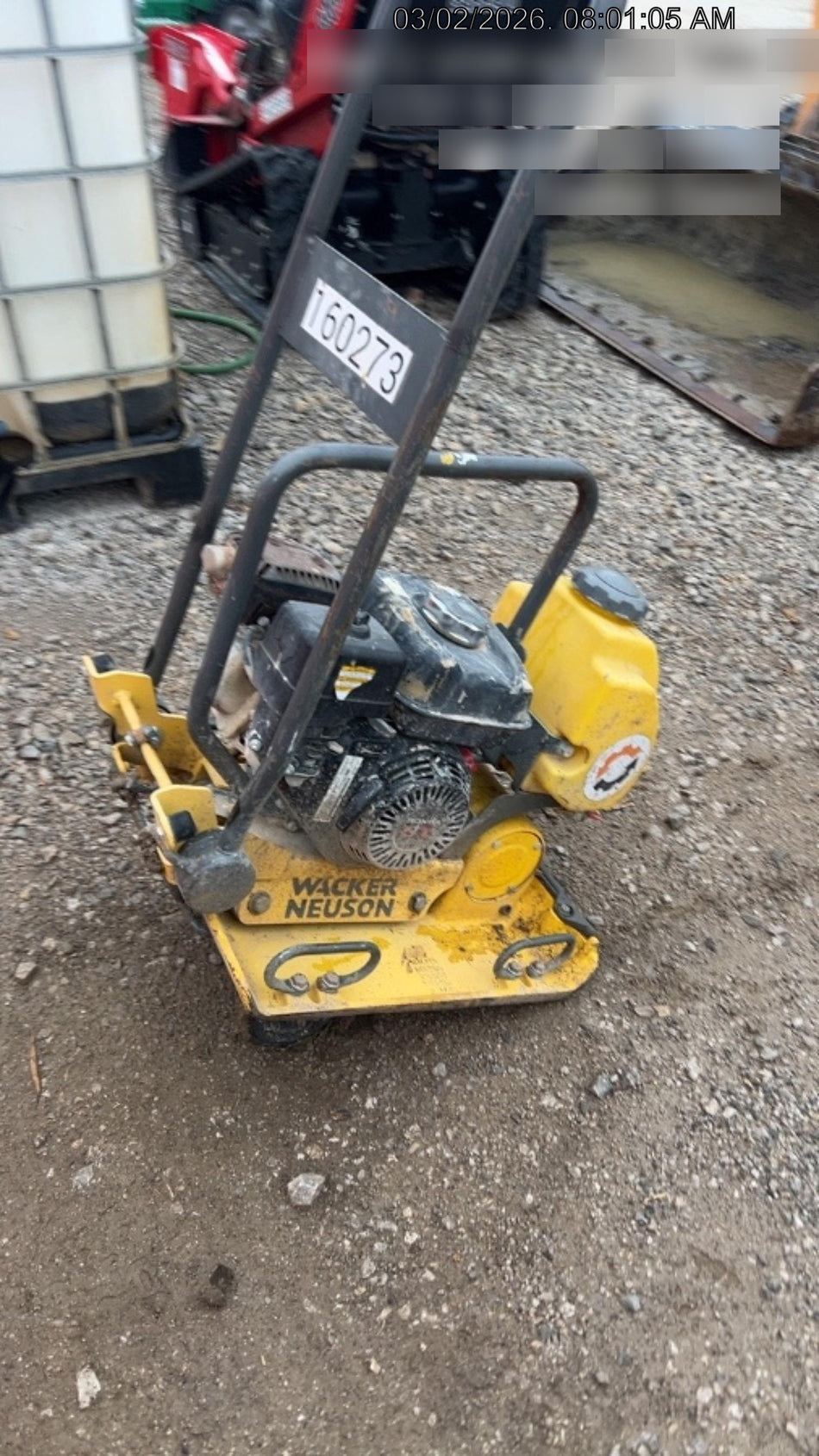 2021 WACKER NEUSON VP1550AW