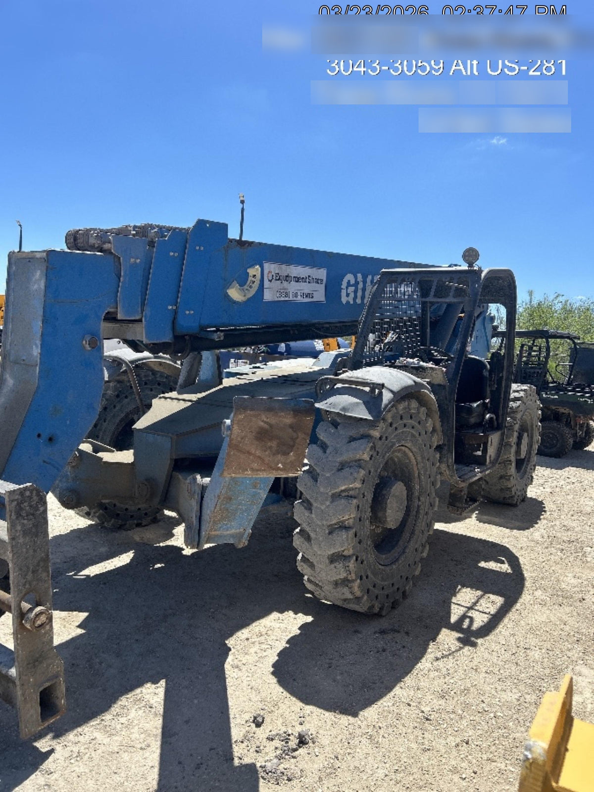 2017 GENIE GTH-1056