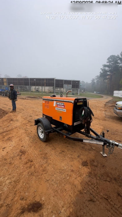 2022 Lincoln Electric LE400 Kubota V1505, Trlr, Cable Rack, Light Kit, ES Decals, T3