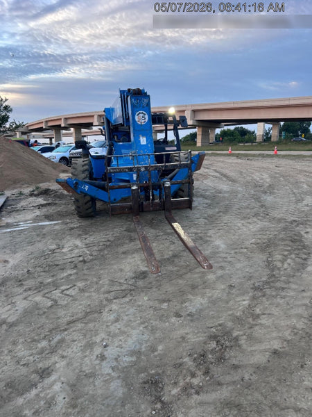 2018 Genie GTH-1056 Genie GTH-1056 w/Open ROPS, FF Tires, Work Light/Beacon, 60" Carriage and Forks