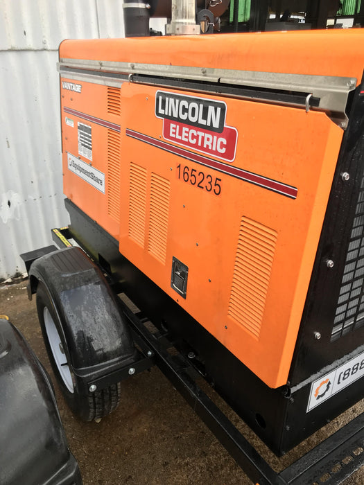 2021 Lincoln Electric Vantage 549X Ready Pak 3, ORANGE (includes trailer, cable rack, fender light kit)