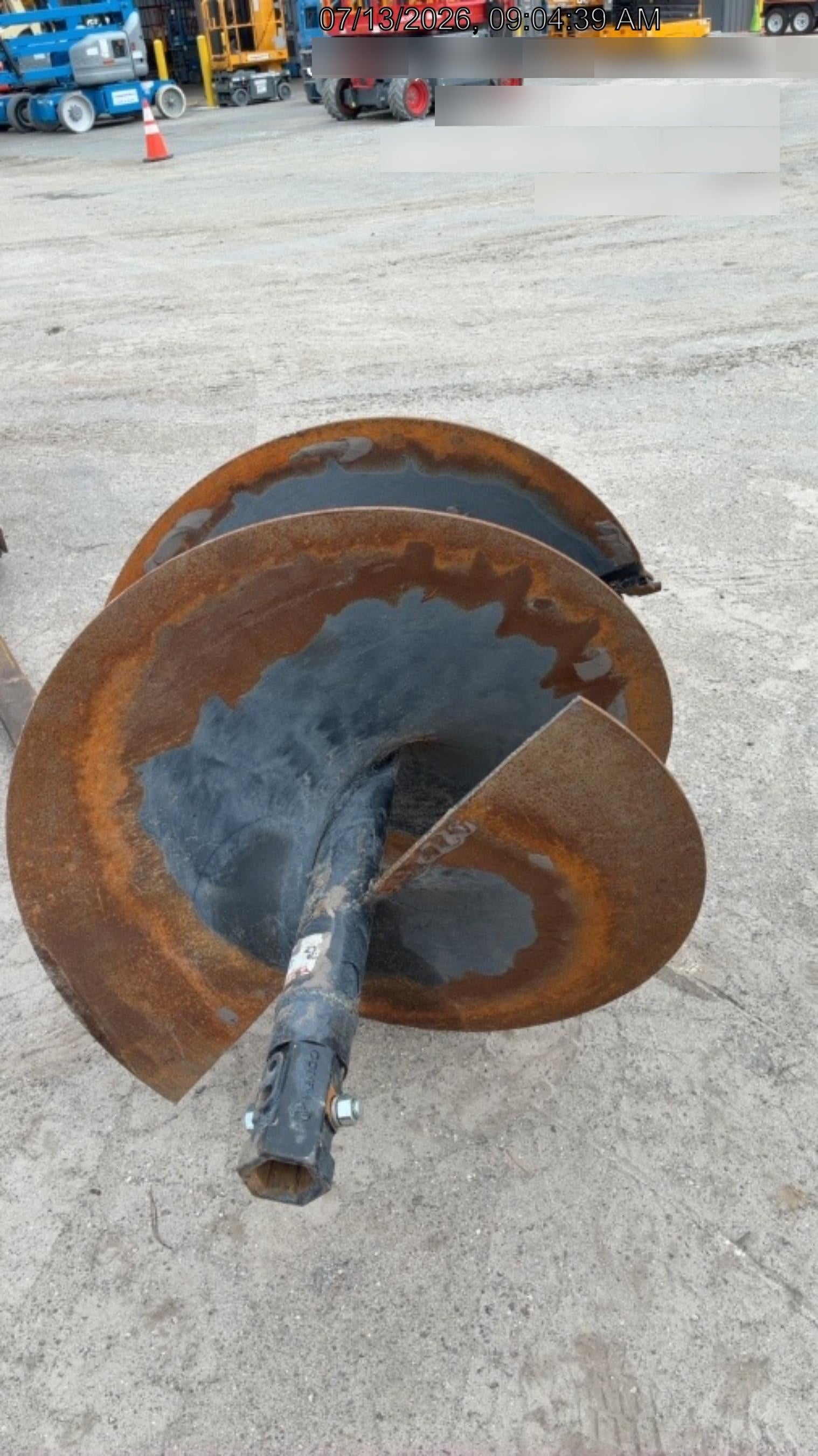 2025 PALADIN 104102 - Paladin 36" Dirt Auger Bit