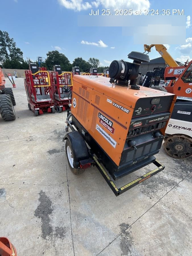 2021 Lincoln Electric Vantage 549X Ready Pak 3, ORANGE (includes trailer, cable rack, fender light kit)
