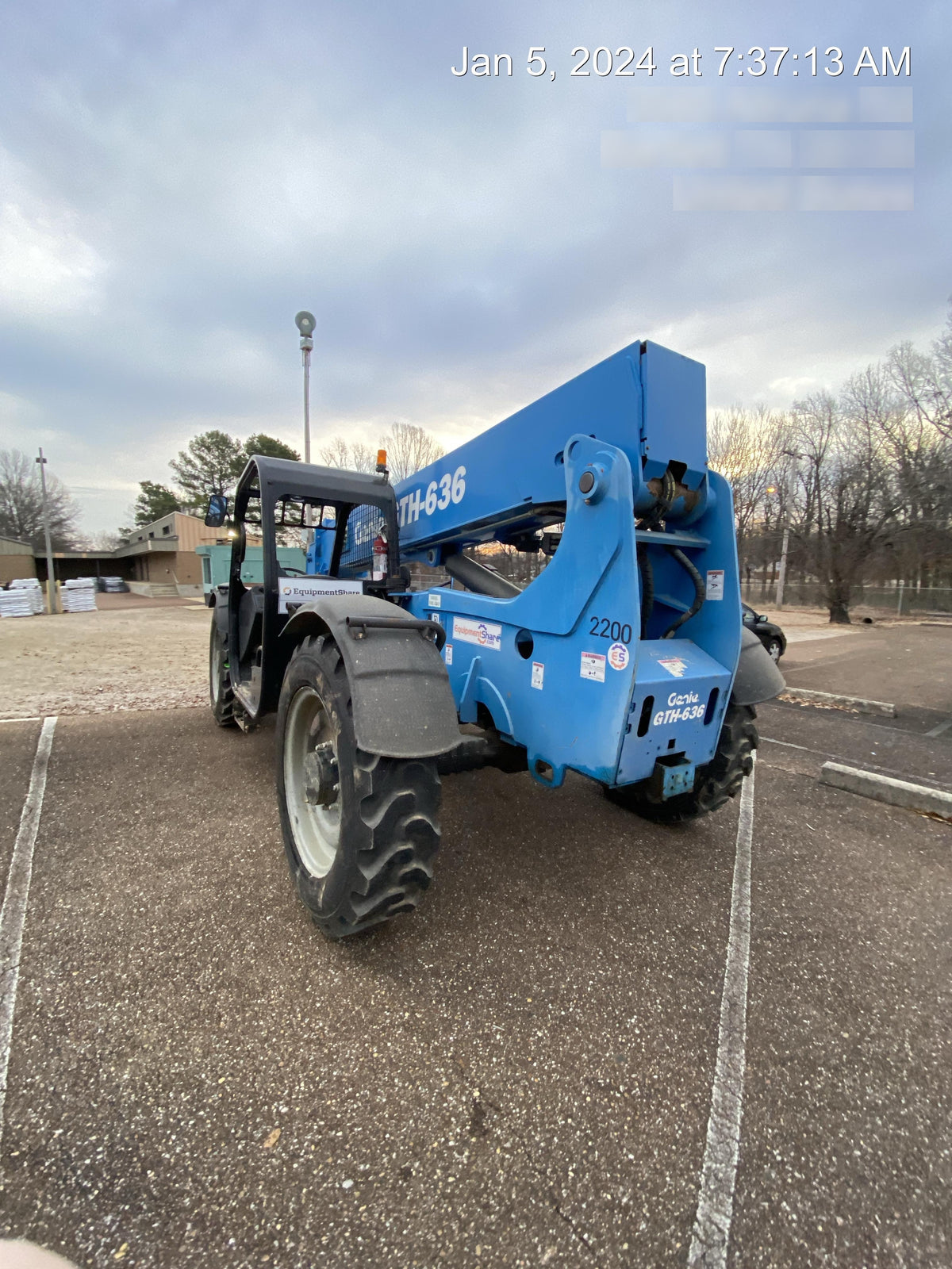 2016 GENIE GTH-636