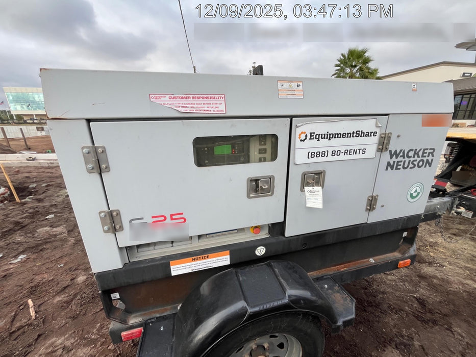2019 WACKER NEUSON G25