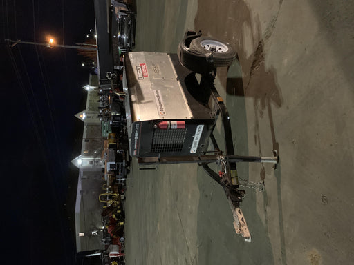 2019 Lincoln Electric Vantage 322 Ready-Pak 3, Two Wheel Trailer, Fender and Light Kit, Cable Rack