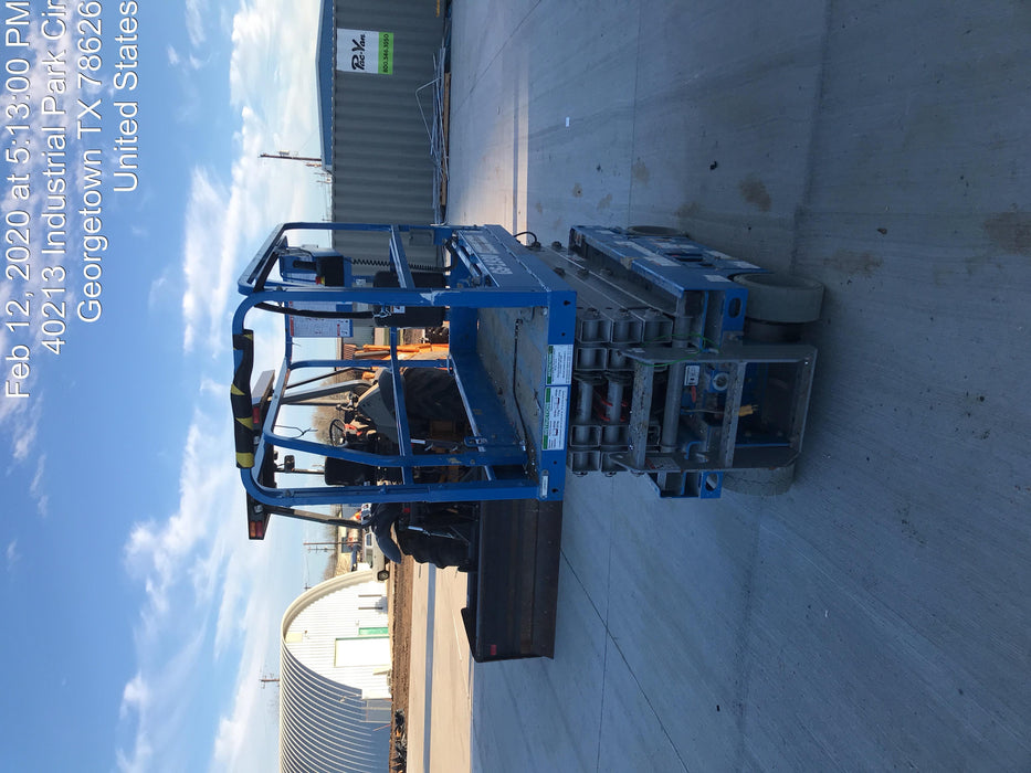 2019 Genie GS-1930 Fixed Rails with Chain Entry