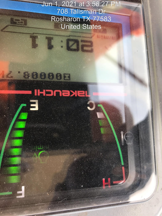 2021 TAKEUCHI TB250-2