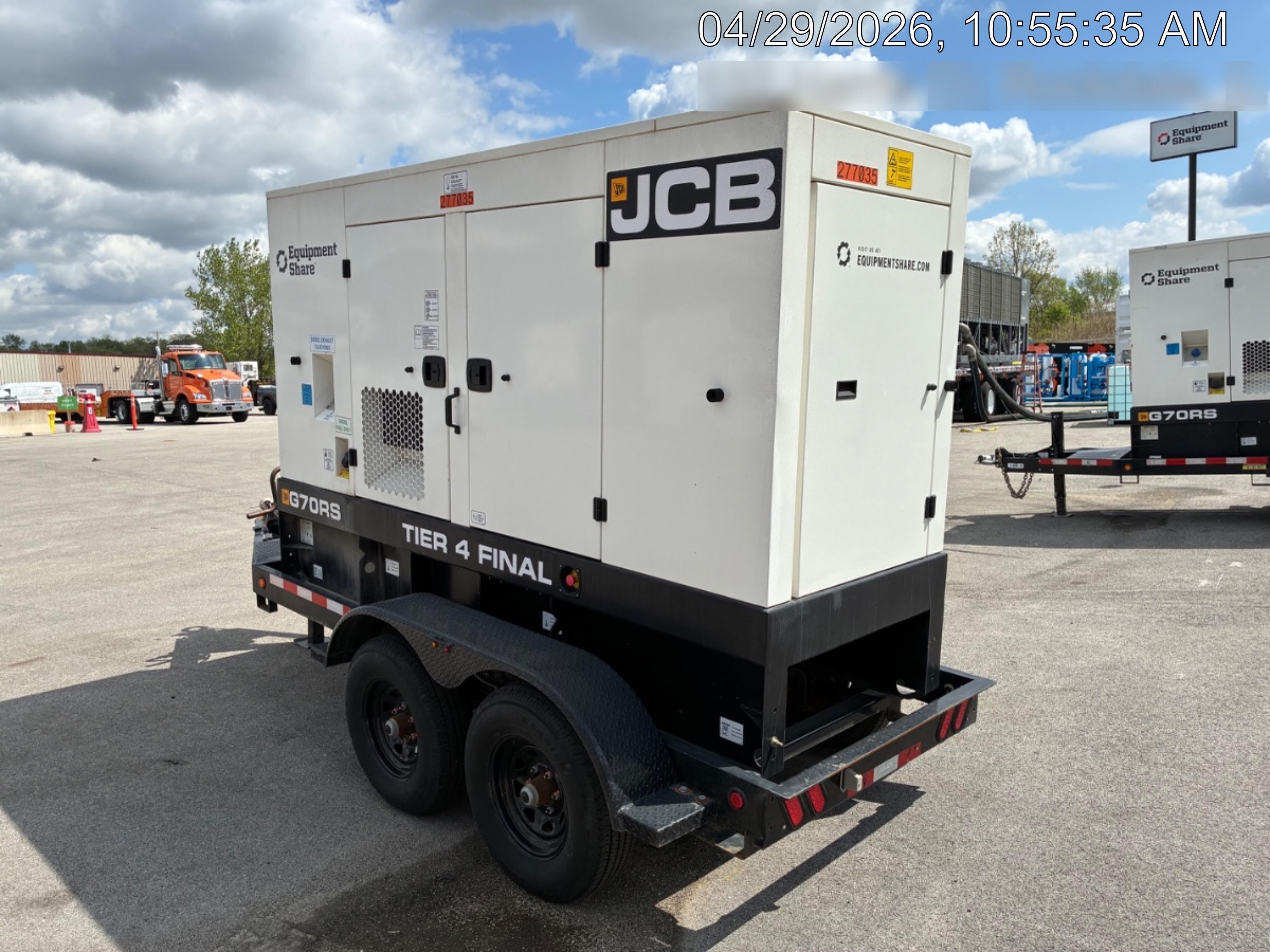 2022 JCB G70RST4F