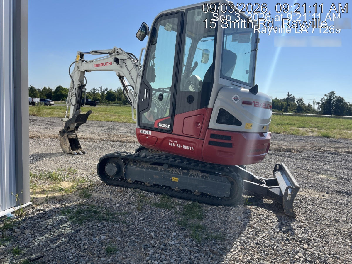 2025 TAKEUCHI TB235-2CR