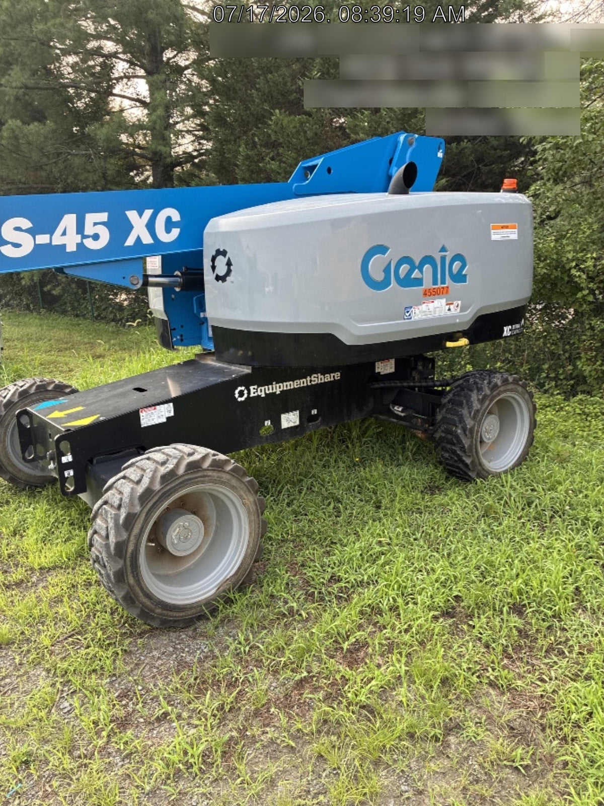 2024 GENIE S-45 XC