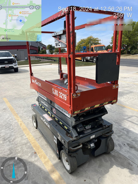 2016 Skyjack SJIII-3219 Standard Rental Specs
