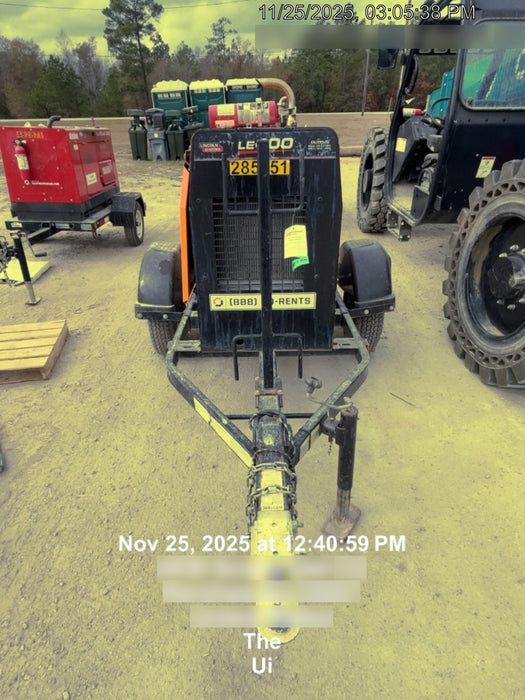 2022 Lincoln Electric LE400 Kubota V1505, Trlr, Cable Rack, Light Kit, ES Decals, T3