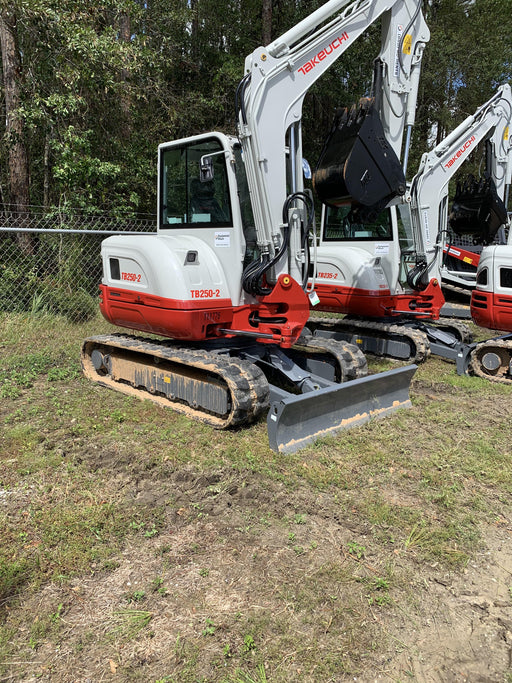 2020 Takeuchi TB250-2C Cab/Heat/Air, Rubber Tracks, Manual TAG QC