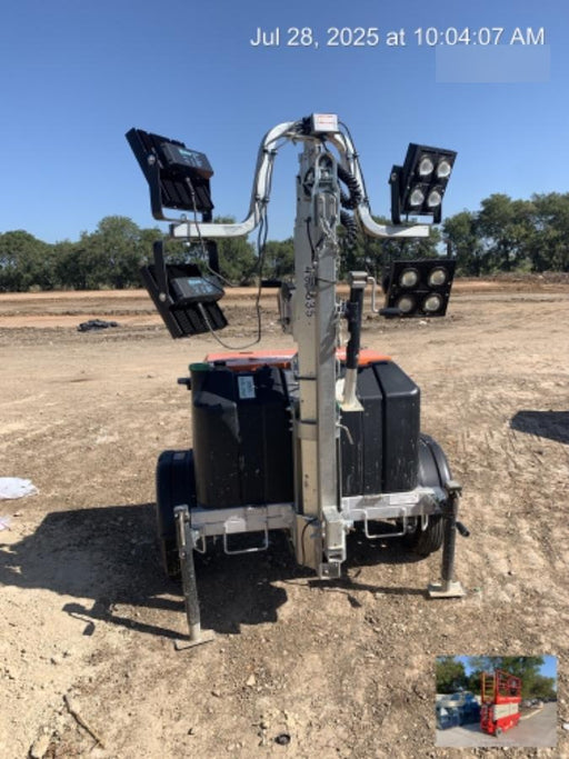 2024 Wanco WLTT-4MM4K Diesel, Deep Sea Controller, Shore Power Plug, Auto Start, (4) 350W LED Floodlights, 4kW Generator, 60 Gal Fuel Tank, 2" Ball, T3