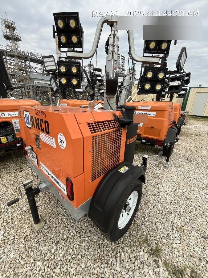 2024 Wanco WLTT-4MM4K Diesel, Deep Sea Controller, Shore Power Plug, Auto Start, (4) 350W LED Floodlights, 4kW Generator, 60 Gal Fuel Tank, 2" Ball, T3