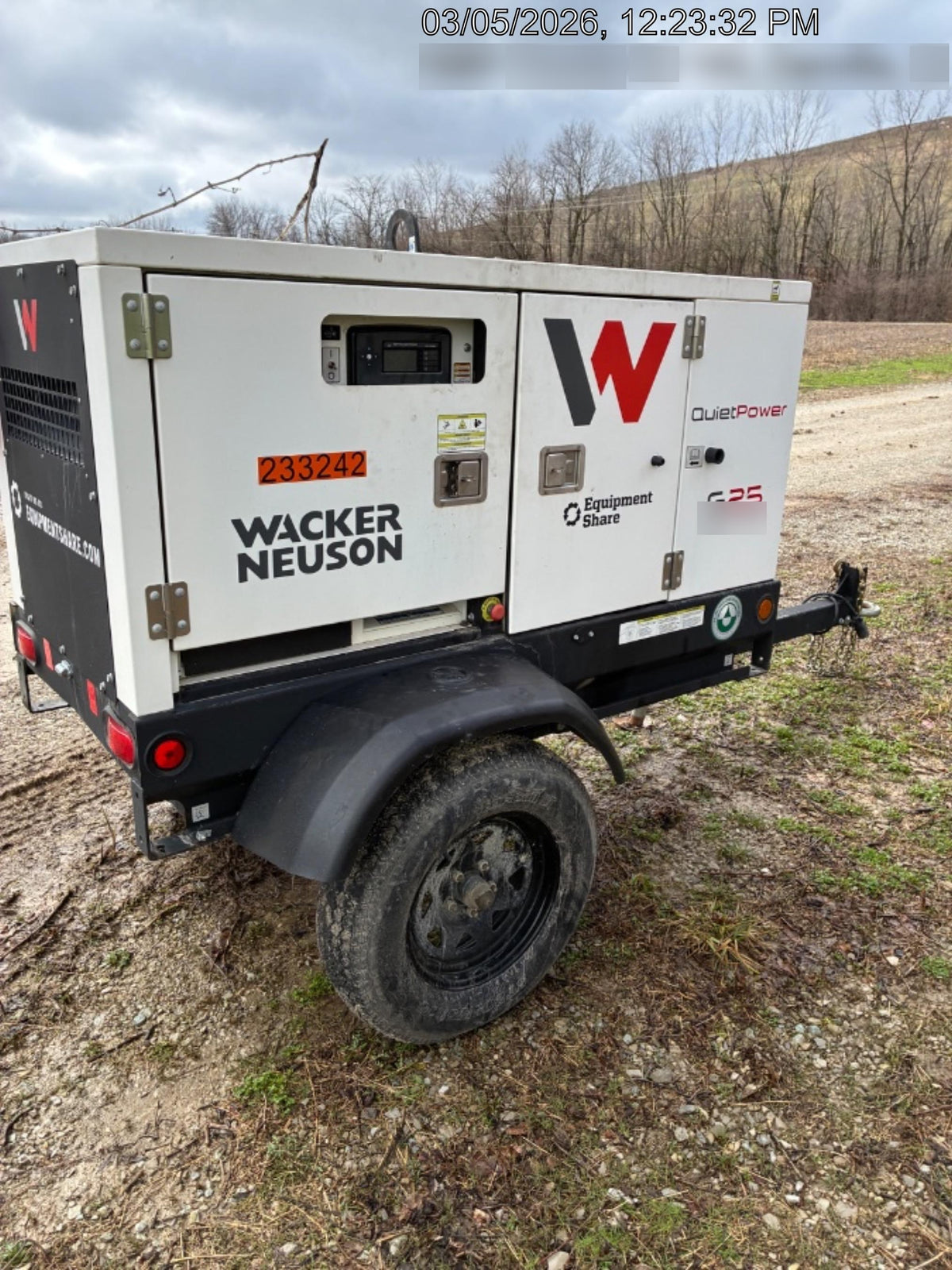 2022 WACKER NEUSON G25
