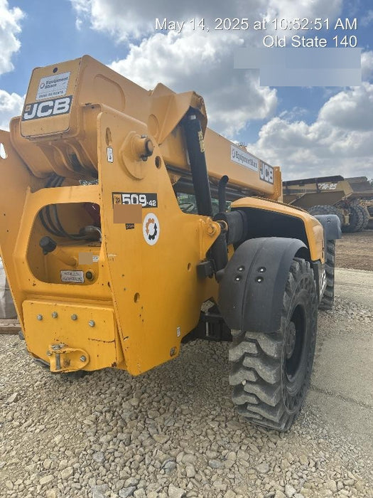 2020 JCB 509-42 Canopy, Solid Tires, Work Lights, Beacon, Aux Hydraulics, Back up Alarm, Lifting Eye, ES Decals