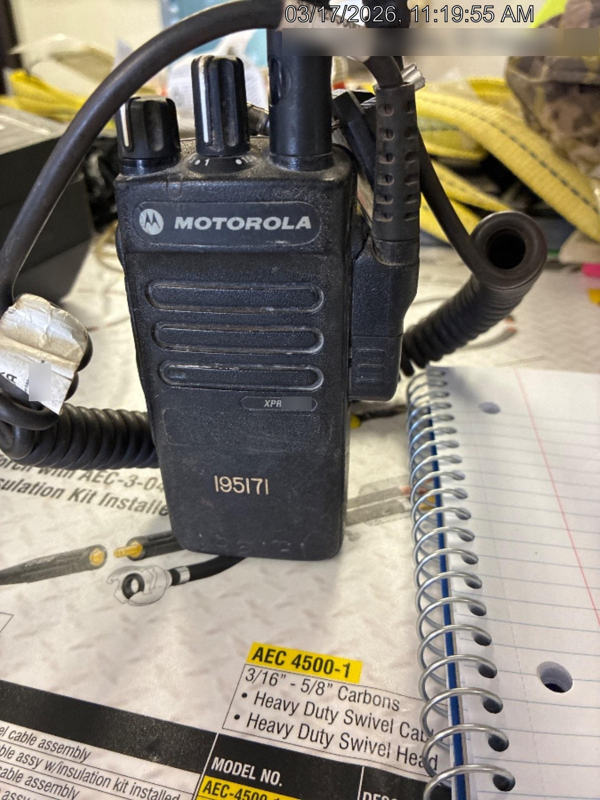 2021 MOTOROLA XPR3300E