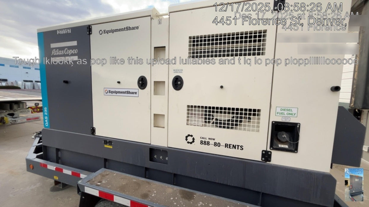 2022 ATLAS COPCO QAS 235