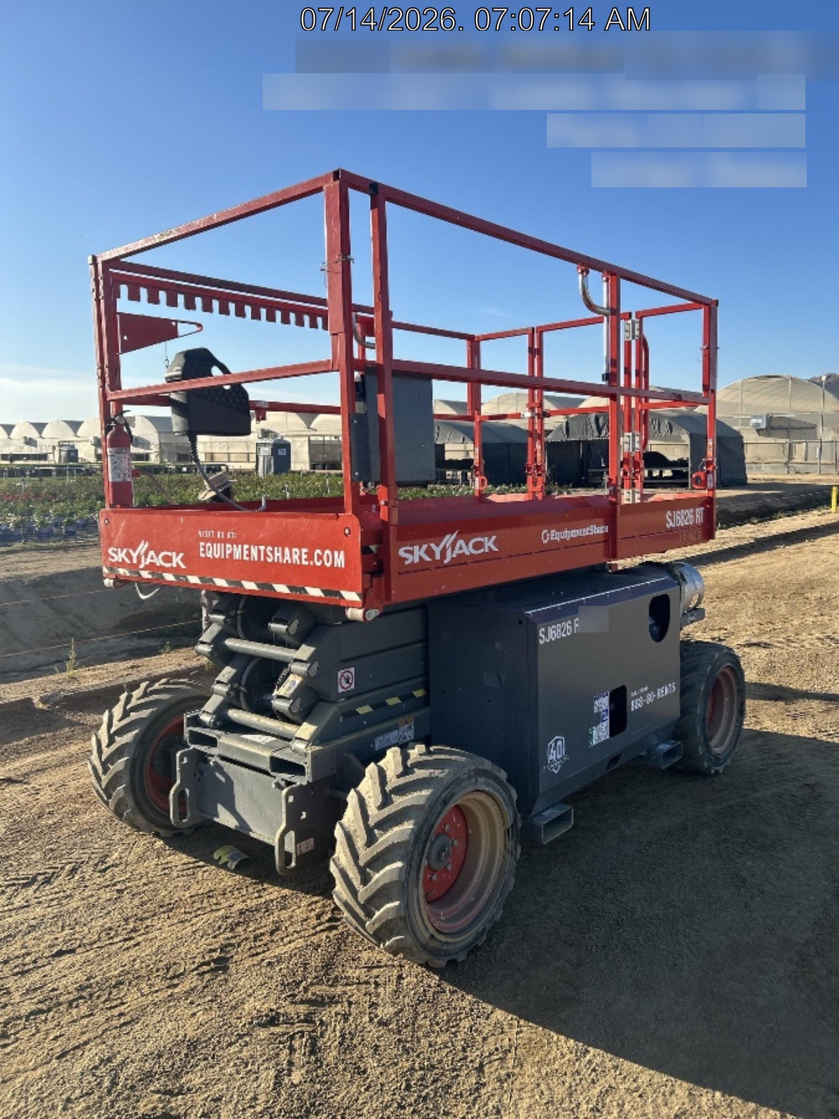 2025 SKYJACK SJ6826 RT