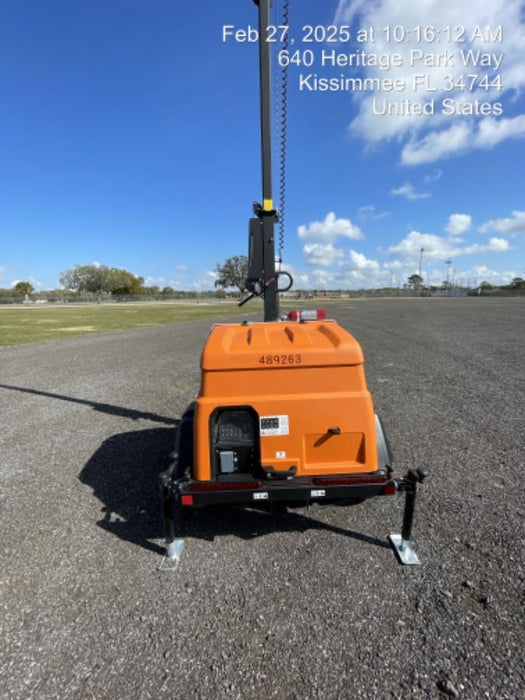 2025 Generac MLTS-4 Diesel, Mitsubishi L2E, 7.1 hp @1800 rpm, Flex Switch 120V Input, Powerzone Controller, (4) 320W LED Lights, 4kW Generator, 39.9 Gal Fuel Tank, 2" Ball, T3, ES Decals