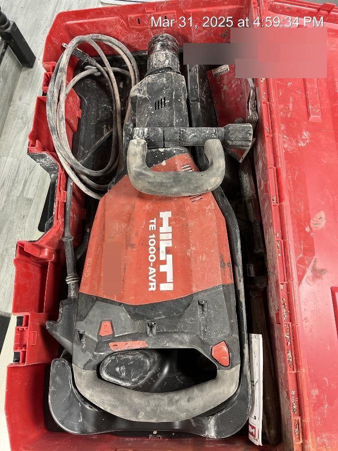 2021 HILTI TE 1000-AVR
