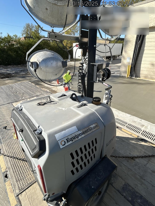 2019 Wacker Neuson LTV6L-MH Wacker Neuson LTV6L Mobile Light Tower w/Fuel Level Sensor Installed