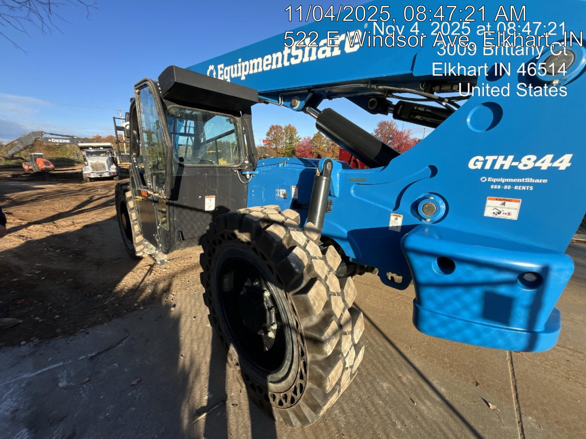 2024 Genie GTH-844 74Hp Dsl, Cab/Heat/Air, Sld Tires, LED WL, Bcn, L Hook, T3 + Access Control