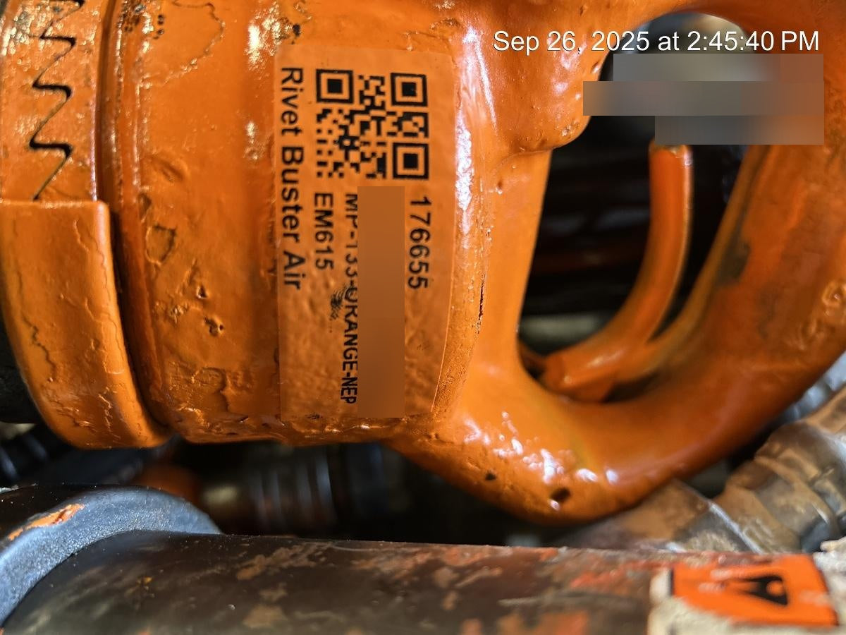 2021 MICHIGAN PNEUMATIC MP-133-ORANGE-NEP